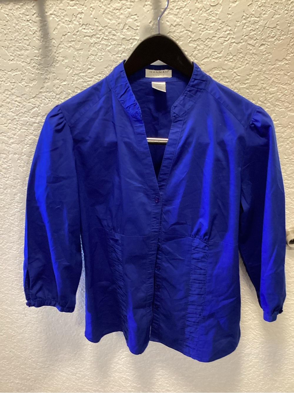 Hannah Cobalt Blue Women's blouse